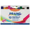 Prang Pastello Colored Paper Chalk, Assorted Colors, Set of 12