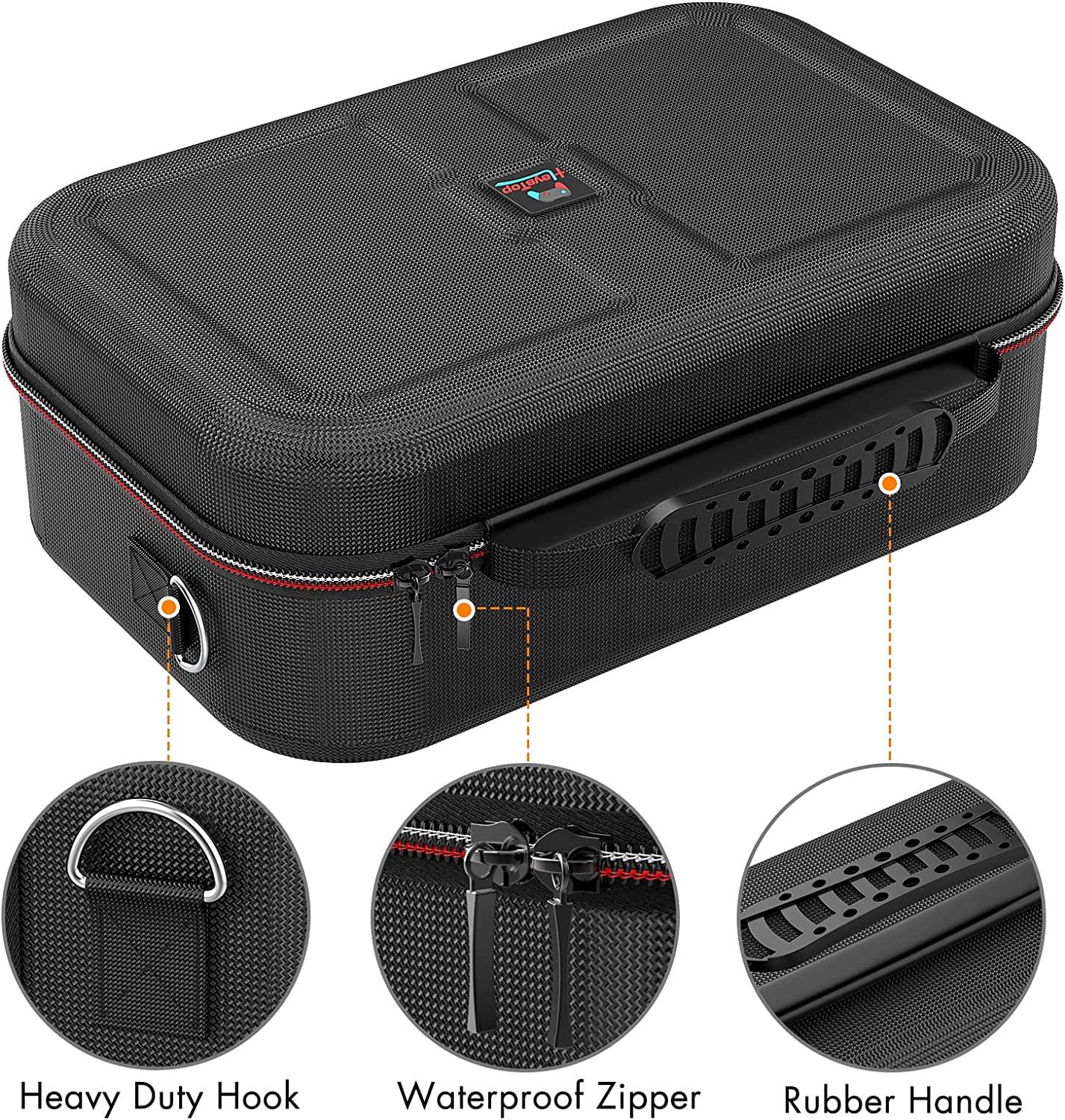 HEYSTOP Nintendo Switch Carrying Case, Hard Shell photo 5