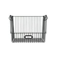 thumbnail image 6 of Spectrum Vintage Living Stackable Large Wire Storage Basket, Black, 6 of 9