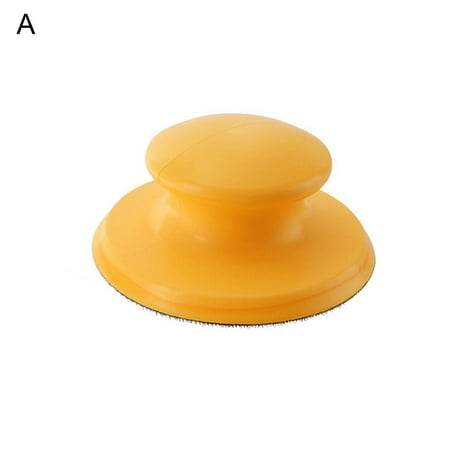 

cdar 5 inch/6 inch Hand-held Sanding Disc Holder Non-slip Smooth Surface Professional Sandpaper Backing Pad for Sandpaper Handheld Sandpaper Holder