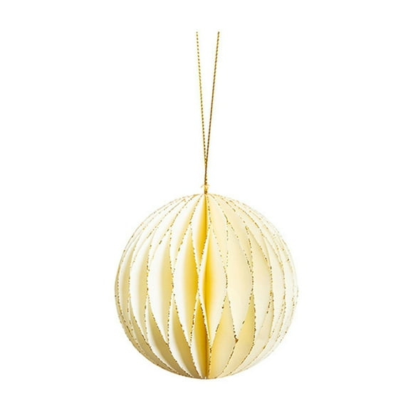 Clearance! Hanging Honeycomb Paper Ornaments Christmas Tree Decorations Tissue Paper Party Christmas 1* Pendant Clearance Sale