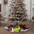 thumbnail image 4 of Fotbe Colorful Pug Pattern Christmas Tree Skirt, Tree Skirts Plush Christmas Decorations, Christmas Tree Skirts Xmas Decorations Holiday Party Decor-30", 4 of 6