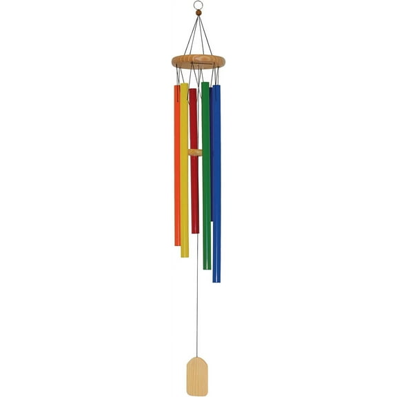 In the Breeze 7002 — Rainbow Wind Chime, 48-Inch
