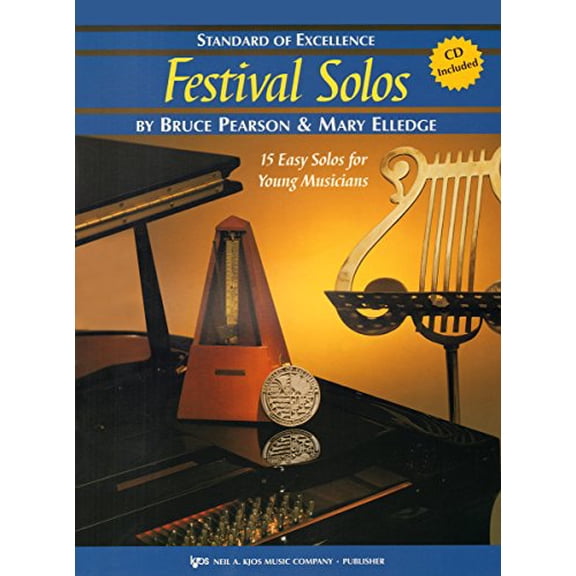 Pre-Owned W37XE - Standard of Excellence - Festival Solos Book/CD Book 2 - Alto Saxophone (Eb Alto Saxophone), 9780849757310, 0849757312, Paperback, W37XE edition