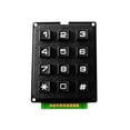 thumbnail image 1 of Pequeña matriz de matriz de microordenador de un solo chip 12 teclas 4 x 3 interruptor módulo de teclado numérico para Arduino L 1 unidad tholdsy  DZ3017-00B, 1 of 2
