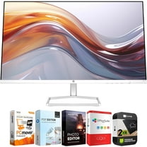 HP 94F48AA#ABA 527sa Series 5 27 inch FHD 1080p 16:9 IPS Monitor with Speakers Bundle with Elite Suite 18 Standard Editing Software Bundle and 2 YR CPS Enhanced Protection Pack