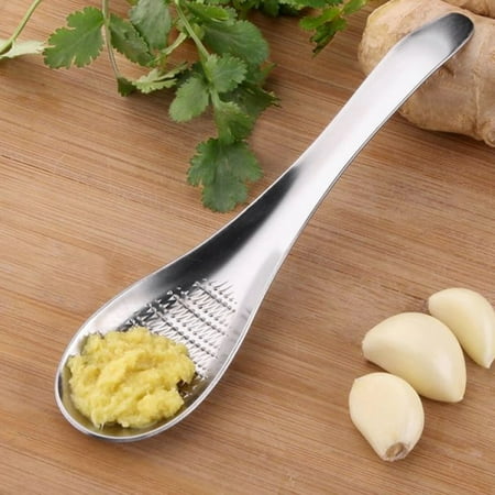 

Ludlz Ginger Grinder Labor-saving Manual Complementary Food Making Stainless Steel Ginger Juice Press Artifact for Home