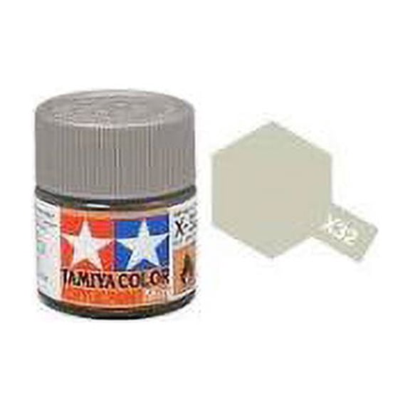 TAMIYA X32 81532 Acrylic Mini X32 Titanium Silver 1/3 oz 10ml