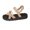 00Khaki, variant on Women's Summer Platform Sandals, Stretch Fly Woven Back Strap Casual Beach Trekking Walking Shoes