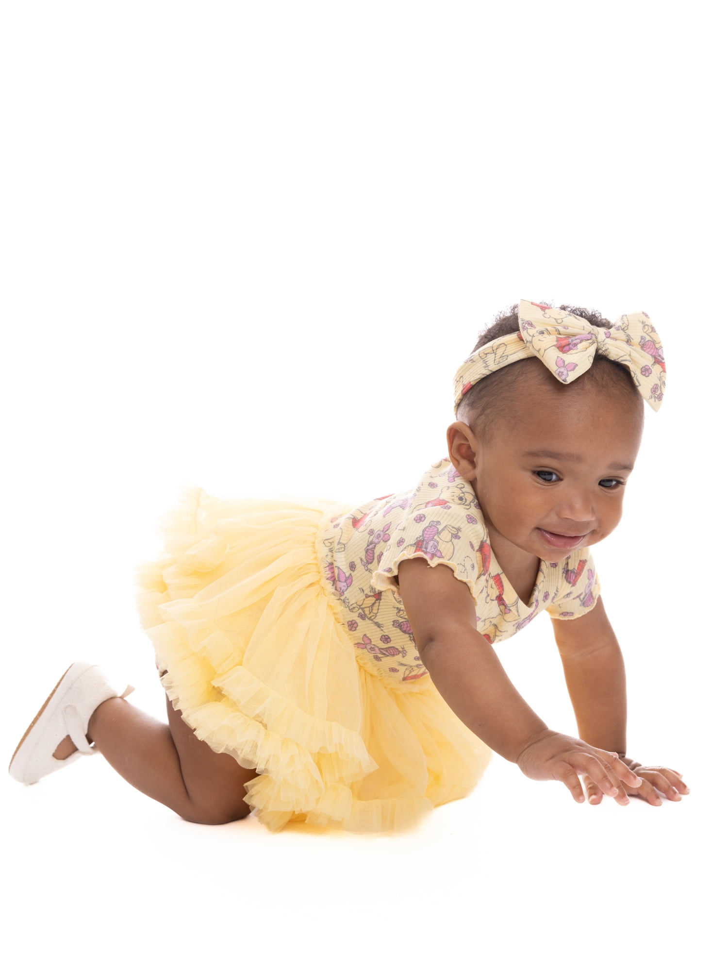 Winnie the Pooh Baby Girl Tutu Set, 2-Piece, Sizes 0-24 Months