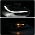 thumbnail image 6 of For 15-17 Chrysler 200 Halogen Headlight w/ LED DRL Passsenger Side Black Trim, 6 of 7