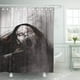 thumbnail image 1 of ABPHQTO Demon 3D de Close up Scary Ghost Woman Horror Técnica mixta Cara Spooky Anger Anxiety Cortina de ducha Cortina de baño 165x180 cm ABPHQTO PKNMT66x72Shower-12391, 1 of 2