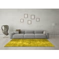thumbnail image 3 of Ahgly Company Indoor Rectangle Persian Yellow Traditional Area Rugs, 7' x 9', 3 of 4
