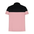 thumbnail image 4 of Njoeus Shirts For Men T Shirts For Man Men'S Golf Shirts Color Block Tennis Golf Shirt Mens Short Sleeve Casual Daily Work T-Shirt Men'S Golf Shirts On Clearance, 4 of 5