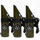 thumbnail image 1 of 7-in-1 Multi-Function Outdoor Survival Tool with Whistle, Compass, Thermometer, Flashlight, and Magnifier for Emergency Use, 1 of 5