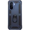 thumbnail image 1 of Funda Uso Rudo Con Anillo Magnético Para Huawei Nova Y70 Azul Marino Más 2 Micas De Cristal Cely Vesmir, 1 of 5