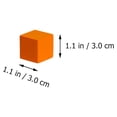 thumbnail image 2 of KAKOWELY 1 Set of Geometrical Solid Blocks Math Learning Toys Geometrical Teaching Props,1.18"X1.18"X1.18", 2 of 5