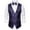 Purple, variant on Pejock Mens Suit Vest Business Formal Dress Slim Fit Casual Waistcoat Vest for Suit or Tuxedo