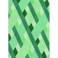 thumbnail image 1 of Ahgly Tapis Rectangulaire Lavable en Machine Intérieur Vert Jade Transitionnel, 6 Pieds x 9 Pieds, 1 of 7