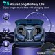 thumbnail image 2 of Auriculares inalámbricos Aptkdoe 75hrs Bluetooth 5.3 Headphone Sport, 2 of 7
