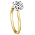 thumbnail image 3 of Pompeii VS 1 1/2CT Moissanite 4Prong Solitaire Engagement Ring in White or Yellow Gold (,), 3 of 4