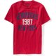 thumbnail image 1 of Aeropostale Mens 1987 New York Painted Graphic playera, rosa, XS Aeropostale Camiseta gráfica, 1 of 1