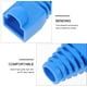 thumbnail image 2 of 100 tapas de plástico para conectores Cat5, Cat6, RJ45, Ethernet, 2 of 6