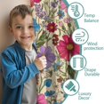 thumbnail image 3 of Blackout Kids Curtains,Pioneer Flower Childrens Insulated Curtains Set Of 2,Bedroom Essentials,Toddler Room Decor 42x63in(106x160cm), 3 of 4