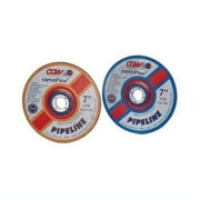 CGW ABRASIVES 35679 7X1/8X7/8 A24-R-BF PIPELINE STEEL T27 DP CT WHL