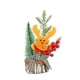 thumbnail image 4 of Mini árbol artificial de Navidad en miniatura con luz para decoración de fiestas y oficinas. Ciervo, 4 of 9