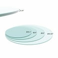 thumbnail image 3 of 36-Inch Round Tempered Glass Table Top Clear Glass, 1/4-Inch Thick, Polished Edge, 3 of 9