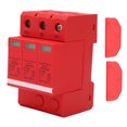 thumbnail image 1 of DC PV Surge Protector, Flame Retardant 20KA Surge Protective Device Working Indicator 1000V  For Office 2P,3P, 1 of 8