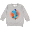 thumbnail image 2 of Inktastic Skateboard Dinosaur for Boys Toddler Sweatshirt, 2 of 4