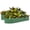 Green, variant on 2 Pcs 8'x2'x1.5' Raised Garden Beds Outdoor with Anti-Cutting Strips - Galvanized Steel Planter Box for Vegetables, Flowers & Herbs Rust-Resistant Garden Box, Easy Assembly Raised Garden Beds, Green