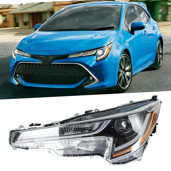 Fit for Toyota Corolla 2020-2021 Headlight Headlamp Housing Assembly (Front Left Driver Side, without Bulb)