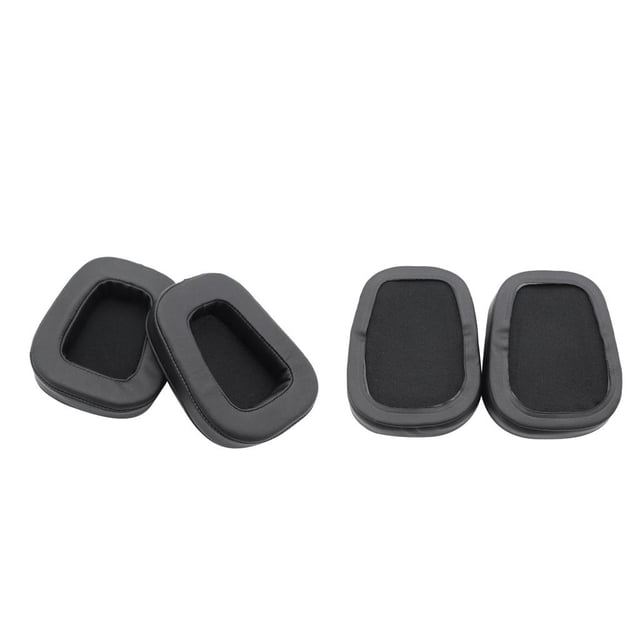 2 Pares De Almohadillas Para Los Oí Cojín Para oreja Hecho De Piel De Proteína Y Espuma Suave Para G933 G633 G533