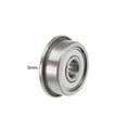 thumbnail image 3 of F624ZZ Flange Ball Bearing, 4x13x5 Shielded Chrome Bearings 5pcs, 3 of 3