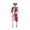 B, variant on Halloween Body Realistic Human Skeleton Decoration,Full Body Human Skeleton with Movable Joints for Halloween Haunted House Graveyard Party Scary Decor