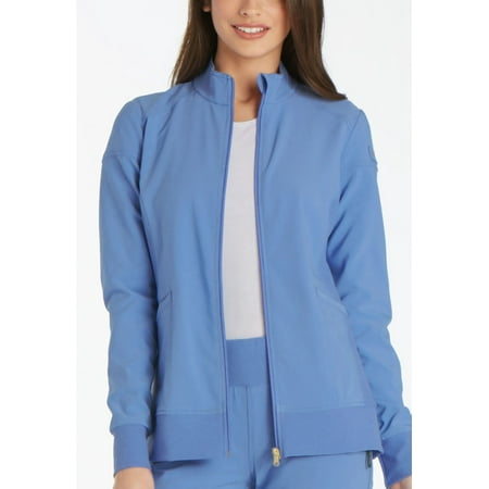 Cherokee Iflex Women's Warm Up Scrubs Jacket Zip Front CK303