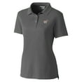 thumbnail image 2 of Women's Cutter & Buck Gray Washington Nationals City Connect DryTec Advantage Tri-Blend Pique Polo, 2 of 3