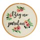 thumbnail image 1 of Kit de bordado de tela DIY de flores tridimensionales de Worallymy regalo para principiantes costura Floral decoración del hogar punto de cruz Worallymy JD735816024, 1 of 7