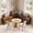 Brown, variant on Haverchair 63'' L Shaped White Corner Bench, Modular Banquette Seating with Hidden Flip Top Storage for Kitchen, Dining Room, Living Room, Entryway