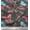 Gray, variant on Soimoi Gray Cotton Duck Fabric Red Berries & Bulbul Bird Print Fabric by the Yard 58 Inch Wide