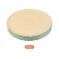 thumbnail image 4 of Unique Bargains 4.5' Ceramic Round Planter Saucer Flower Pot Drip Tray Coaster, Green 2 Pack, 4 of 5