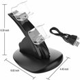 thumbnail image 4 of Jinsinto Station de Chargement PS4 - Chargeur Commande Manuelle /Playstation Control Noir, 4 of 4