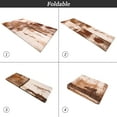 thumbnail image 6 of Dwelke Washable Area Rugs Non-Slip Modern Abstract Soft for Living Room Entryway Bedroom,Brown 5x7ft, 6 of 7