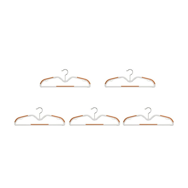 Clothes Racks for Hanging Clothes,Short Neck Hanger Non Slip Thickened Clothes Hanger Household Storage Rack Plastic Hanger Creates the Hanger Space Saving Wardrobe Universal Hanger