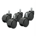 thumbnail image 3 of "Noiseless Duet Casters, Polyurethane, R Stem, 110 Lbs/caster, 5/set | Bundle of 5 Sets", 3 of 3