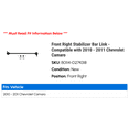 thumbnail image 2 of Front Right Stabilizer Bar Link - Compatible with 2010 - 2011 Chevy Camaro, 2 of 2