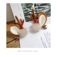 thumbnail image 4 of Tocado navideño para niños/señoras, accesorios para el cabello, horquilla con asta de reno, astas de bayas, 4 of 5